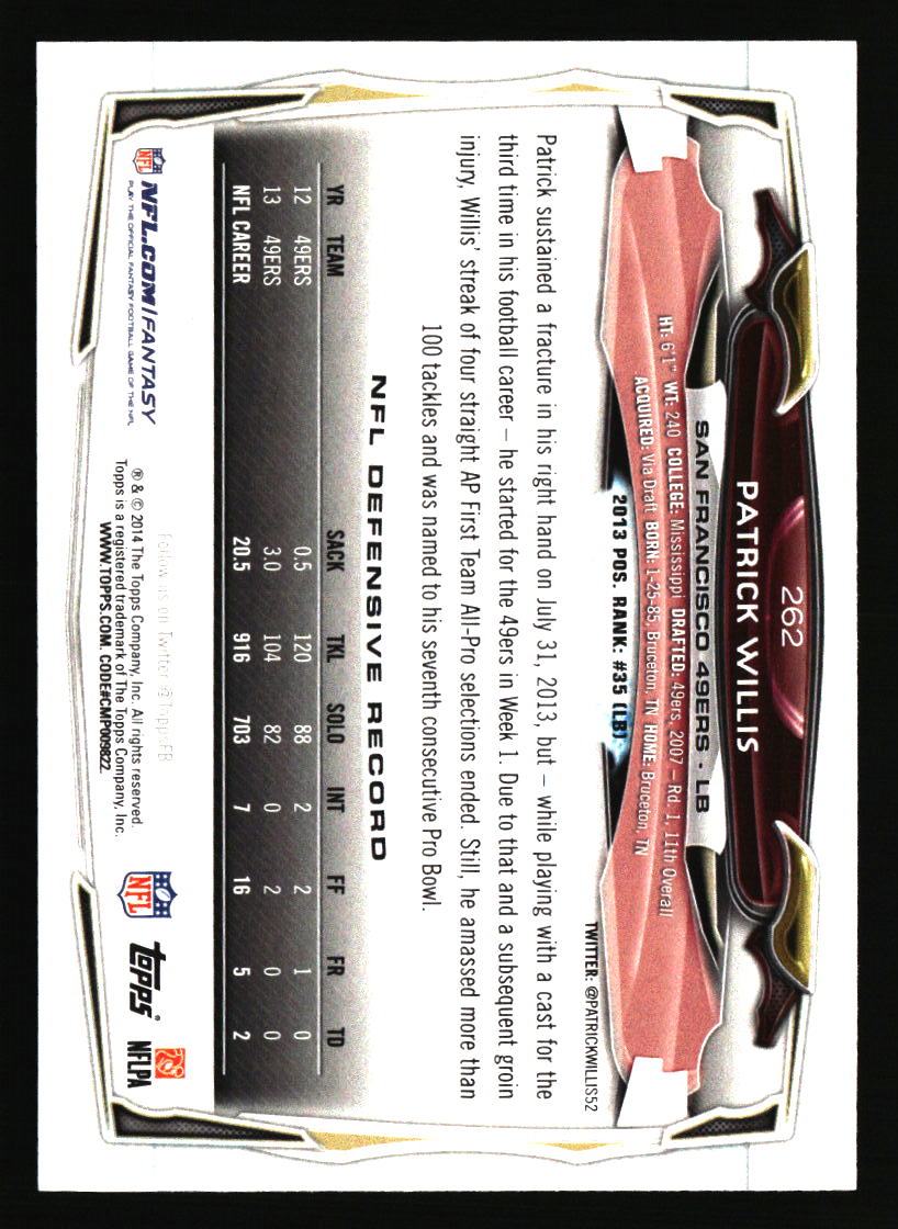 San Francisco 49ers Football Cards - Choose from 100s Player Qty Discount - Pt 4 - Picture 7 of 499