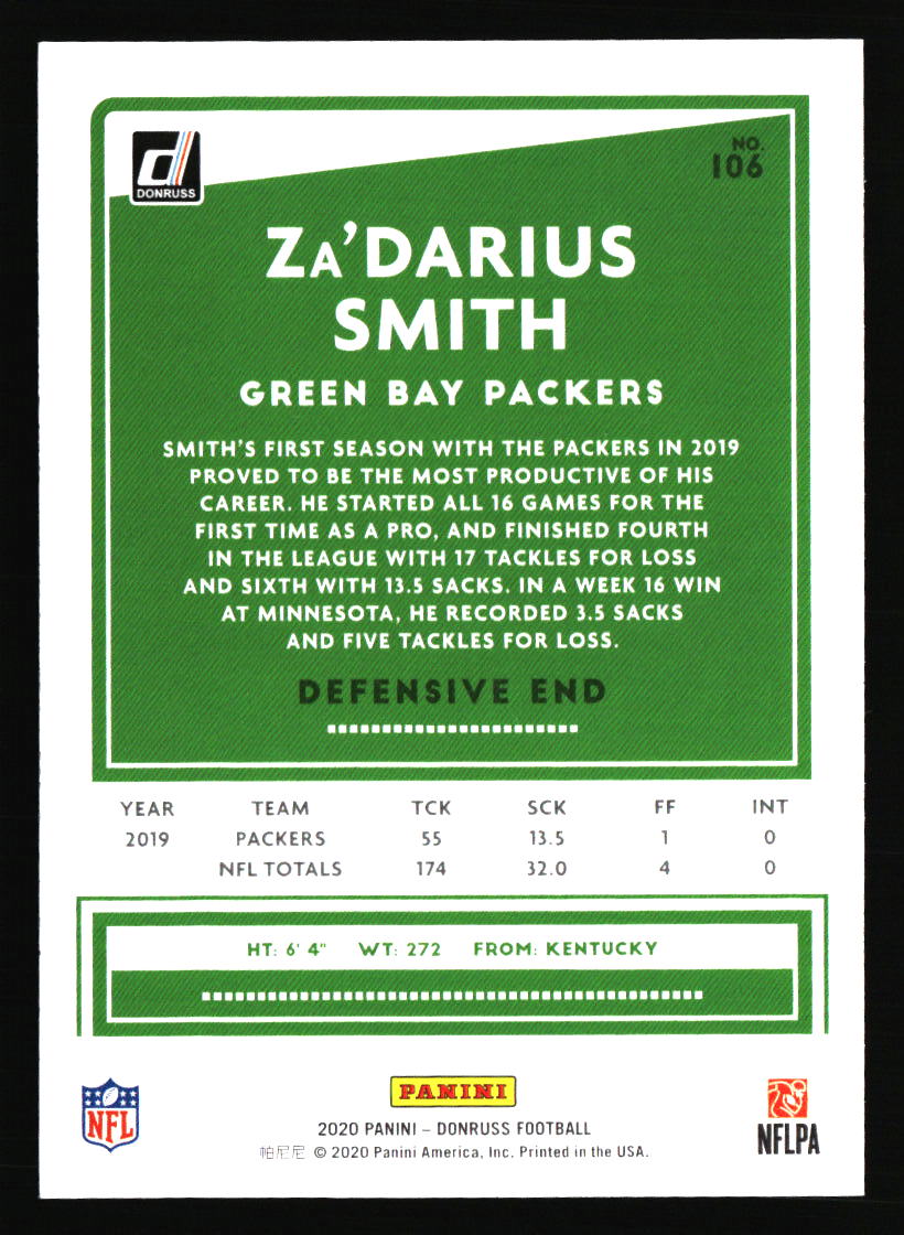 Green Bay Packers Football Cards - Choose from 100s Player Qty Discount - Part 3 - Picture 63 of 493