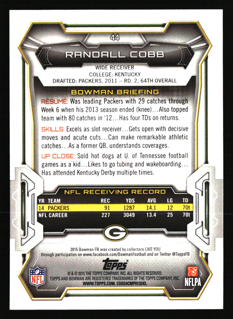 Green Bay Packers Football Cards - Choose from 100s Player Qty Discount - Part 3 - Picture 141 of 493