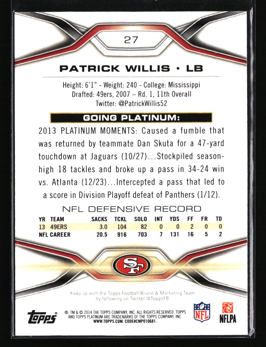 San Francisco 49ers Football Cards - Choose from 100s Player Qty Discount - Pt 4 - Picture 85 of 499