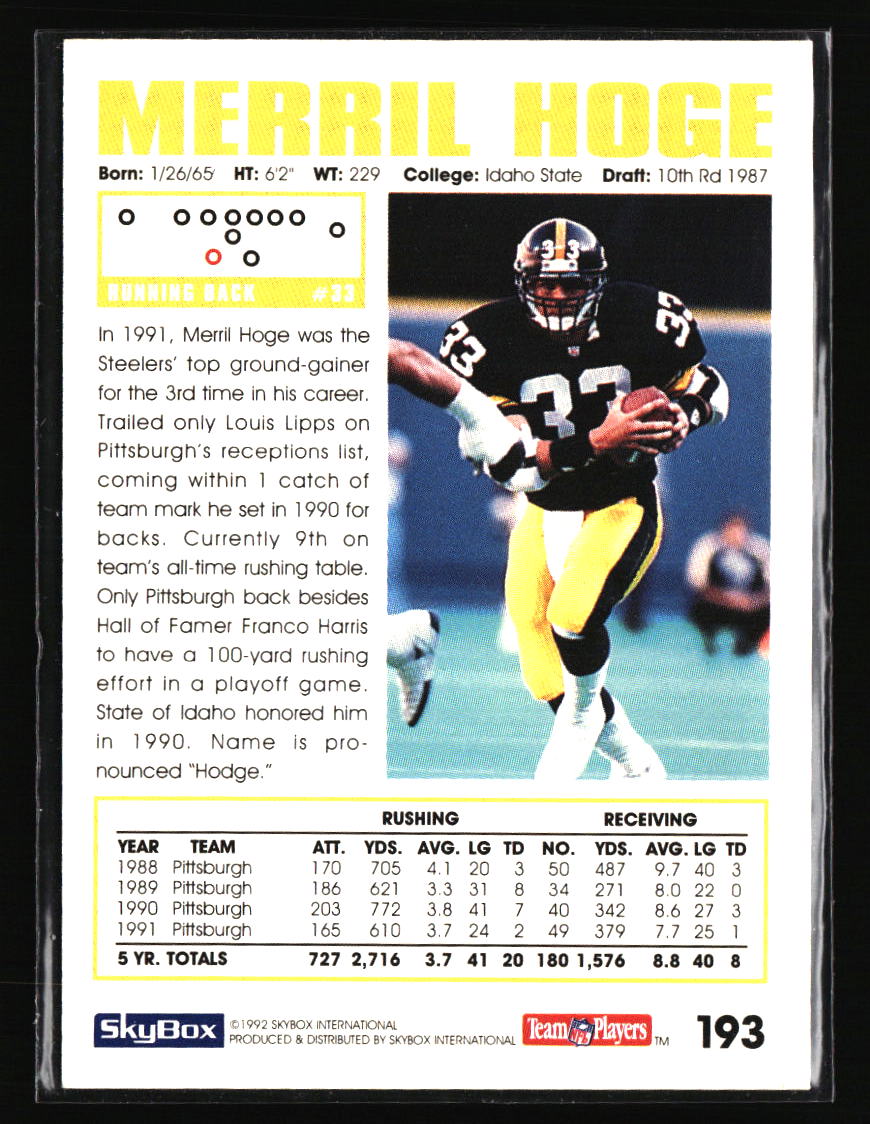 Pittsburgh Steelers Football Cards - Choose from 100s Player Qty Discount - Pt 4 - Picture 49 of 499