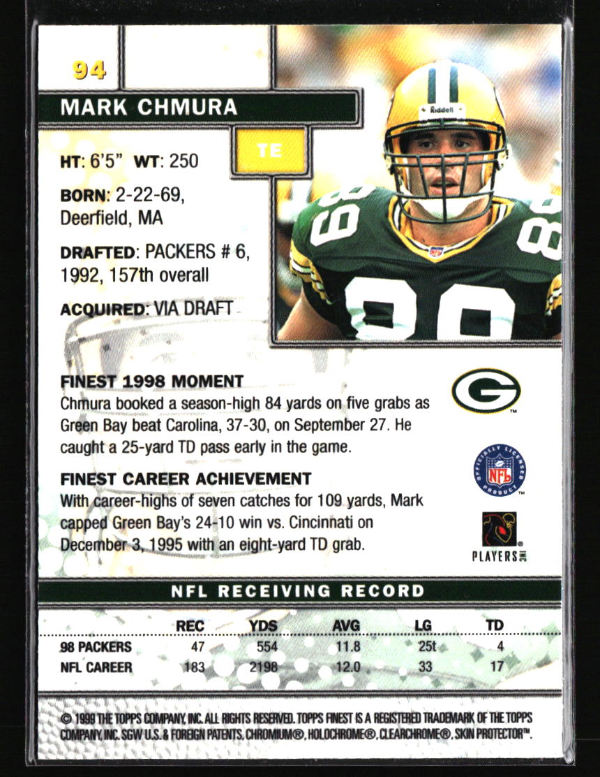 Green Bay Packers Football Cards - Choose from 100s Player Qty Discount - Part 3 - Picture 315 of 493