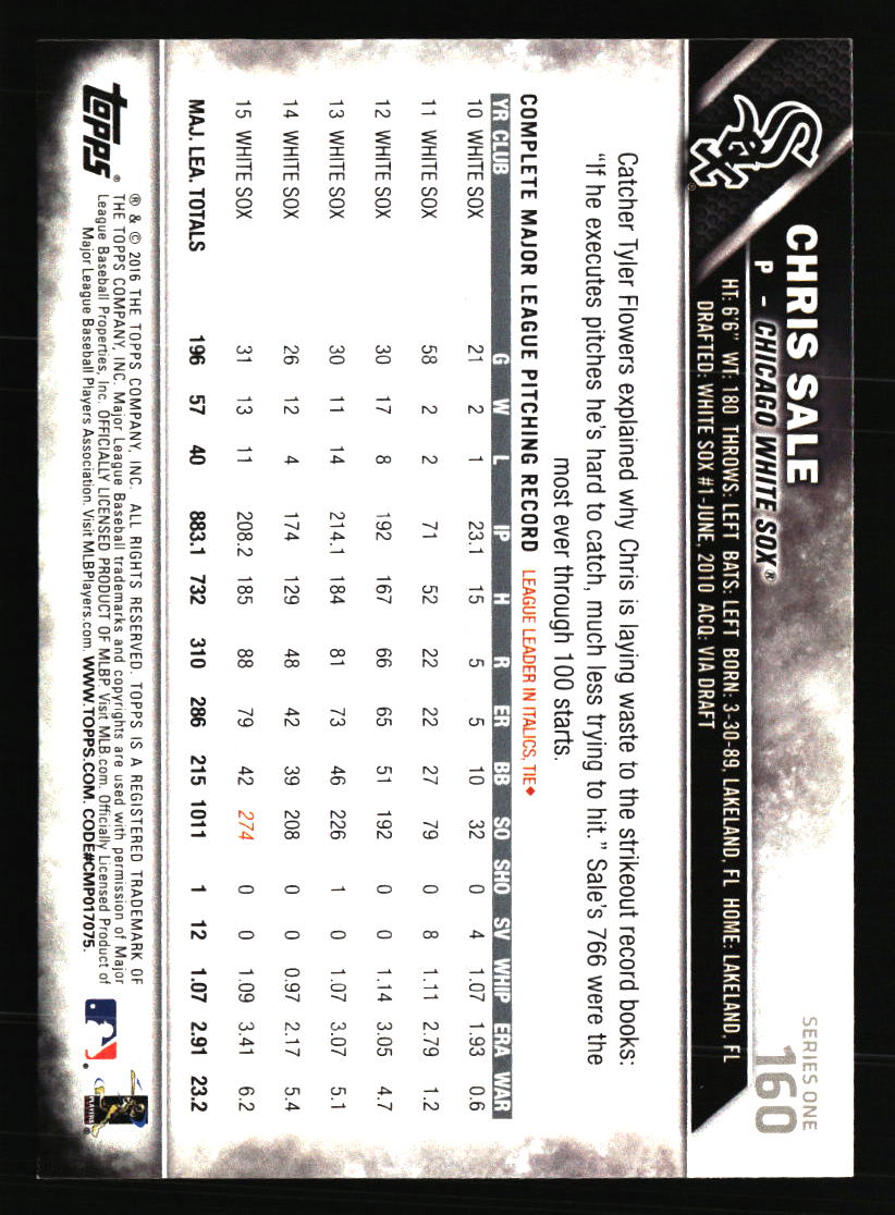 Chicago White Sox Baseball Cards - Choose from 100s Player Qty Discount - Part 1 - Picture 427 of 497