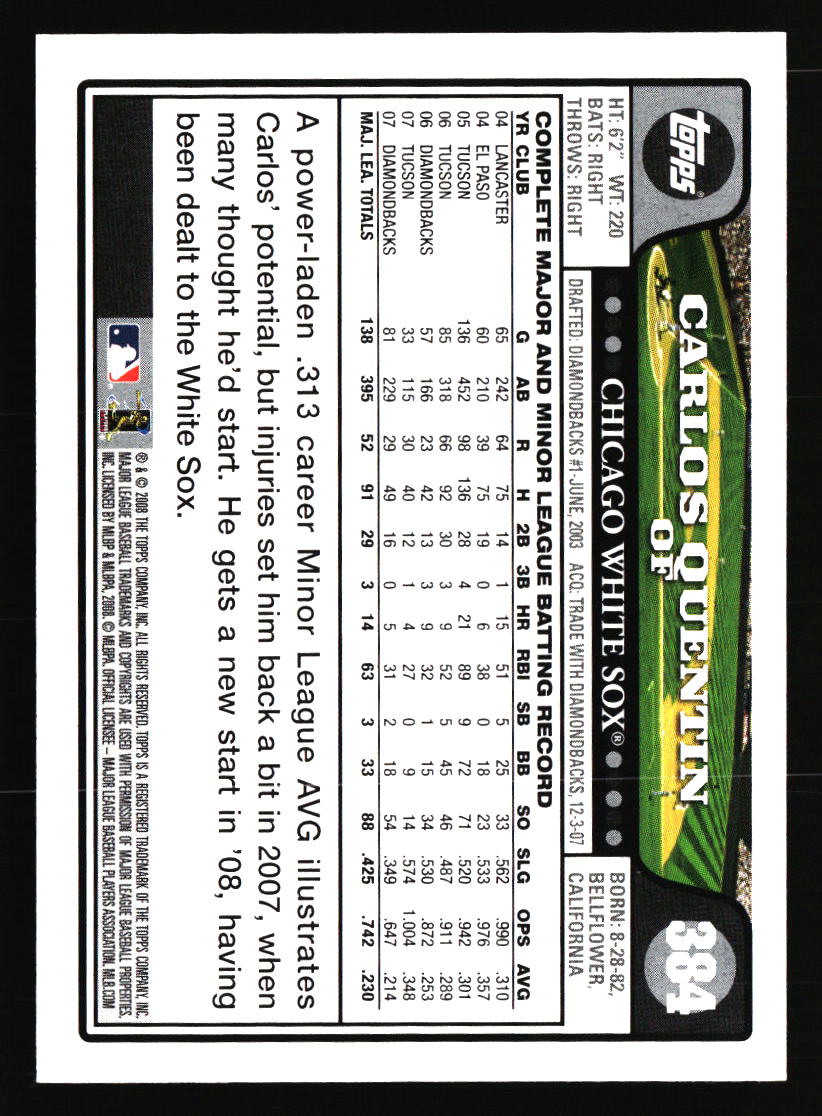 Chicago White Sox Baseball Cards - Choose from 100s Player Qty Discount - Part 1 - Picture 451 of 497
