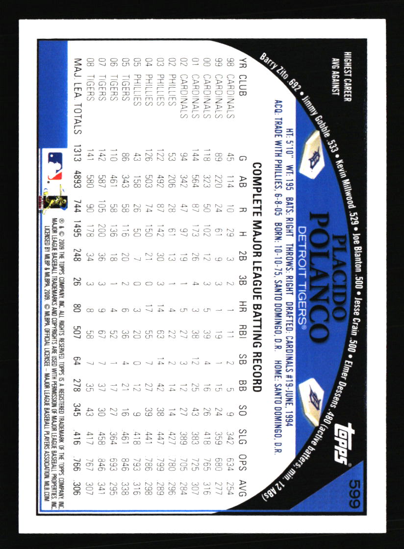Detroit Tigers Baseball Cards - Choose from 100s Player Qty Discount - Part 3 - Picture 311 of 489