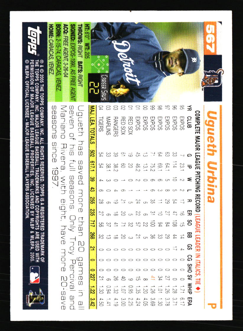 Detroit Tigers Baseball Cards - Choose from 100s Player Qty Discount - Part 3 - Picture 355 of 489