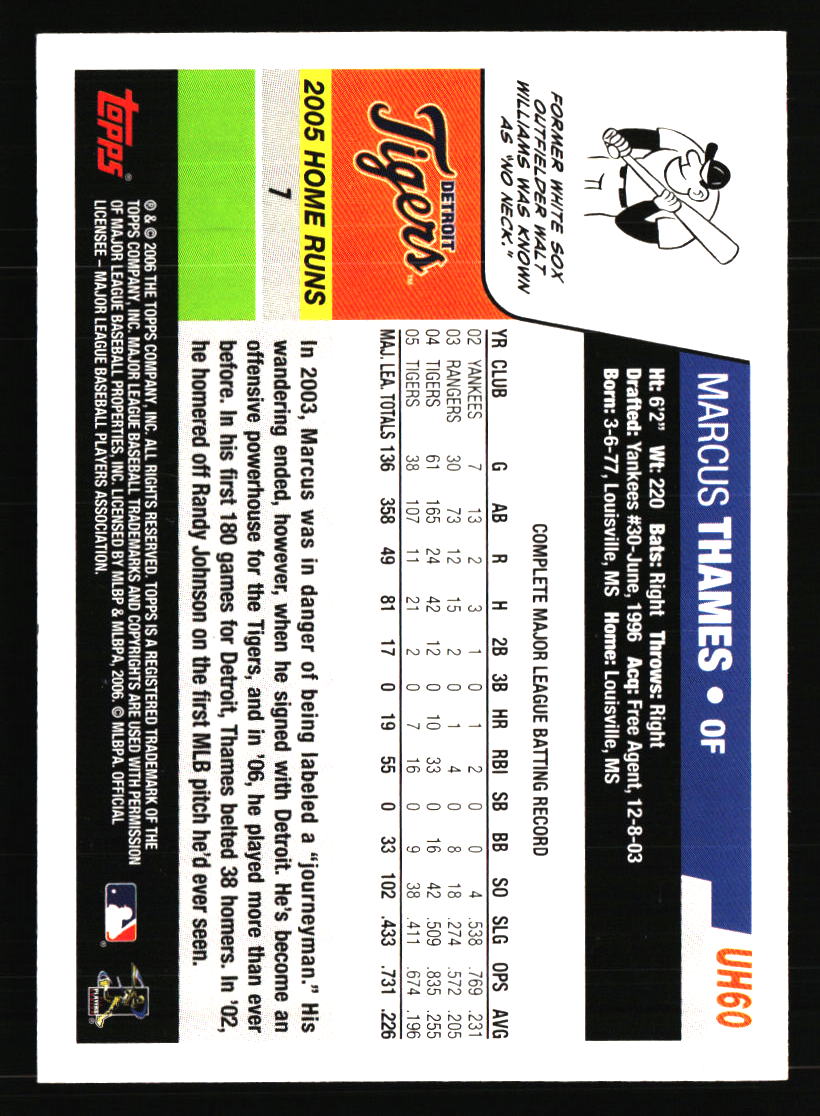 Detroit Tigers Baseball Cards - Choose from 100s Player Qty Discount - Part 3 - Picture 375 of 489