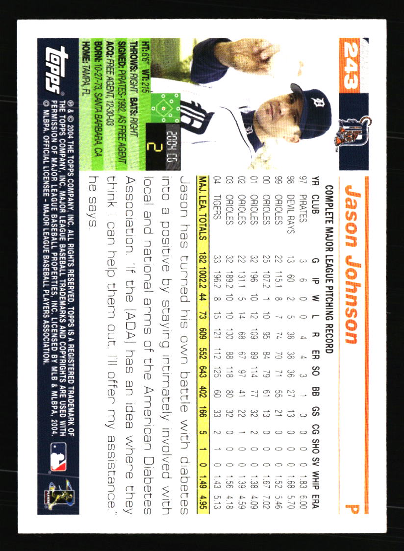 Detroit Tigers Baseball Cards - Choose from 100s Player Qty Discount - Part 3 - Picture 431 of 489