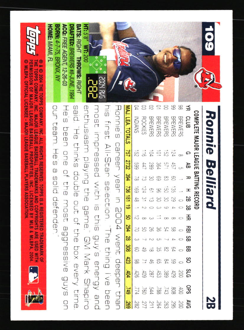 Cleveland Indians Baseball Cards - Choose from 100s Quantity Discount Part 3 - Picture 479 of 501