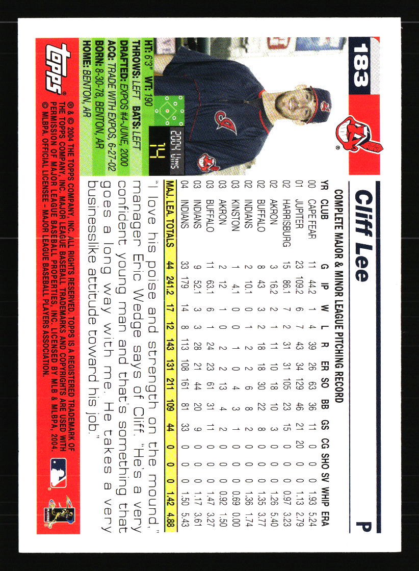 Cleveland Indians Baseball Cards - Choose from 100s Quantity Discount Part 3 - Picture 499 of 501