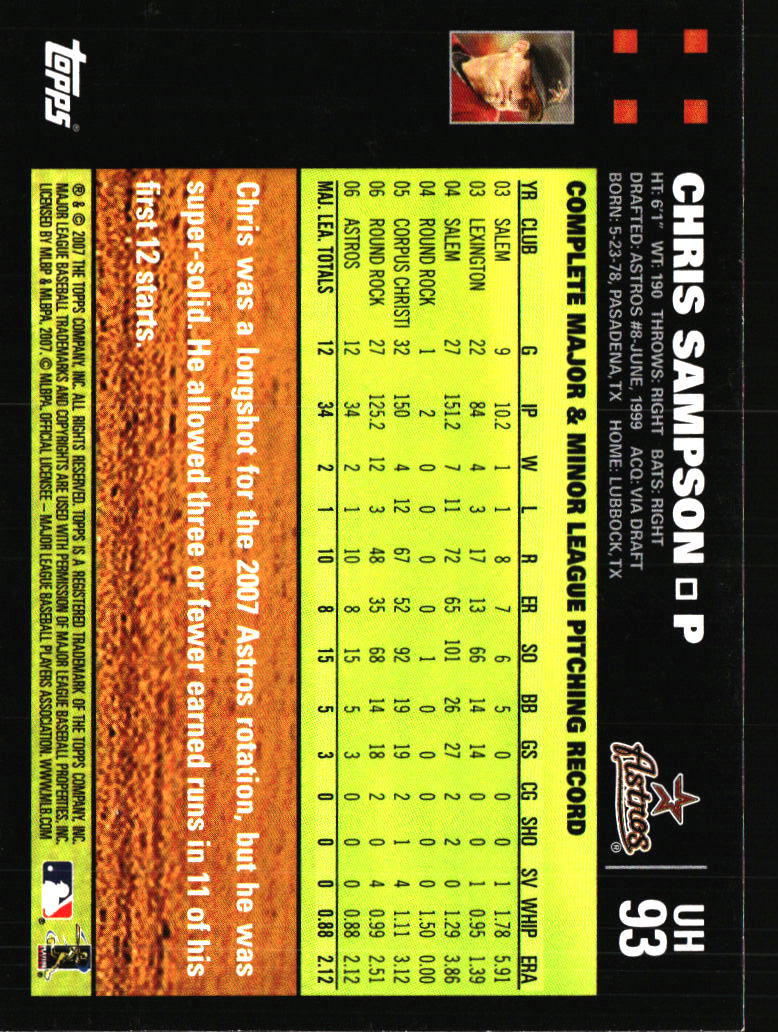 Houston Astros Baseball Cards Choose from 100s Player Qty Discount Part 5 - Picture 81 of 501