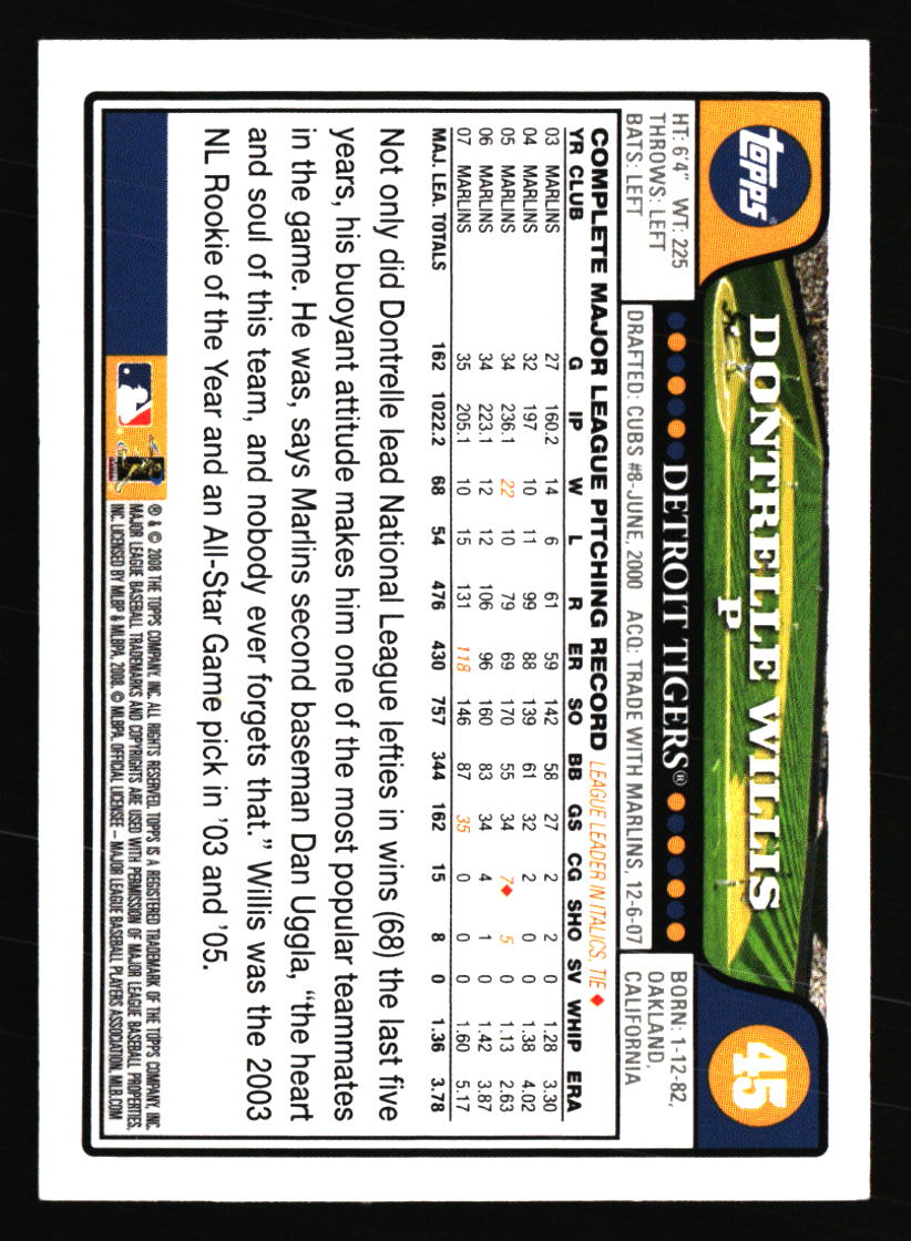 Detroit Tigers Baseball Cards - Choose from 100s Player Qty Discount - Part 3 - Picture 445 of 489