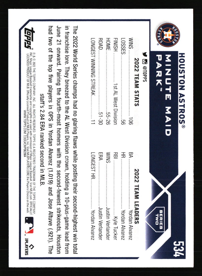 Houston Astros Baseball Cards Choose from 100s Player Qty Discount Part 5 - Picture 137 of 501