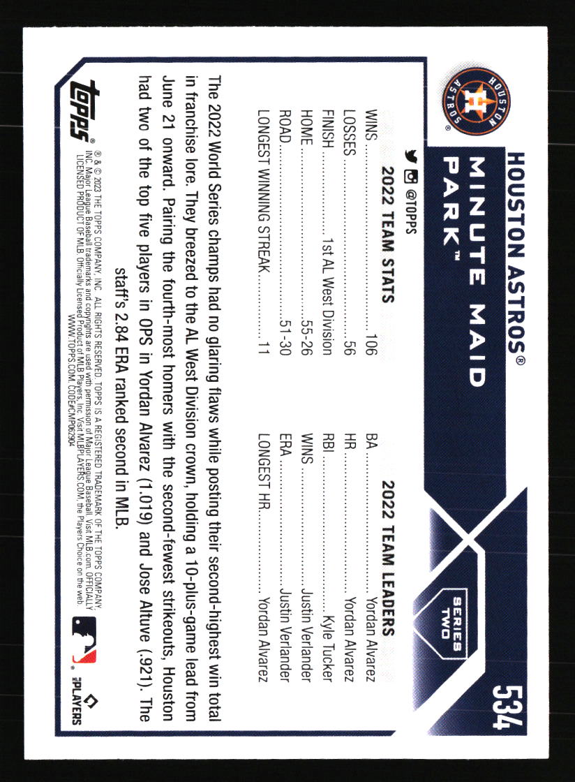 Houston Astros Baseball Cards Choose from 100s Player Qty Discount Part 5 - Picture 157 of 501