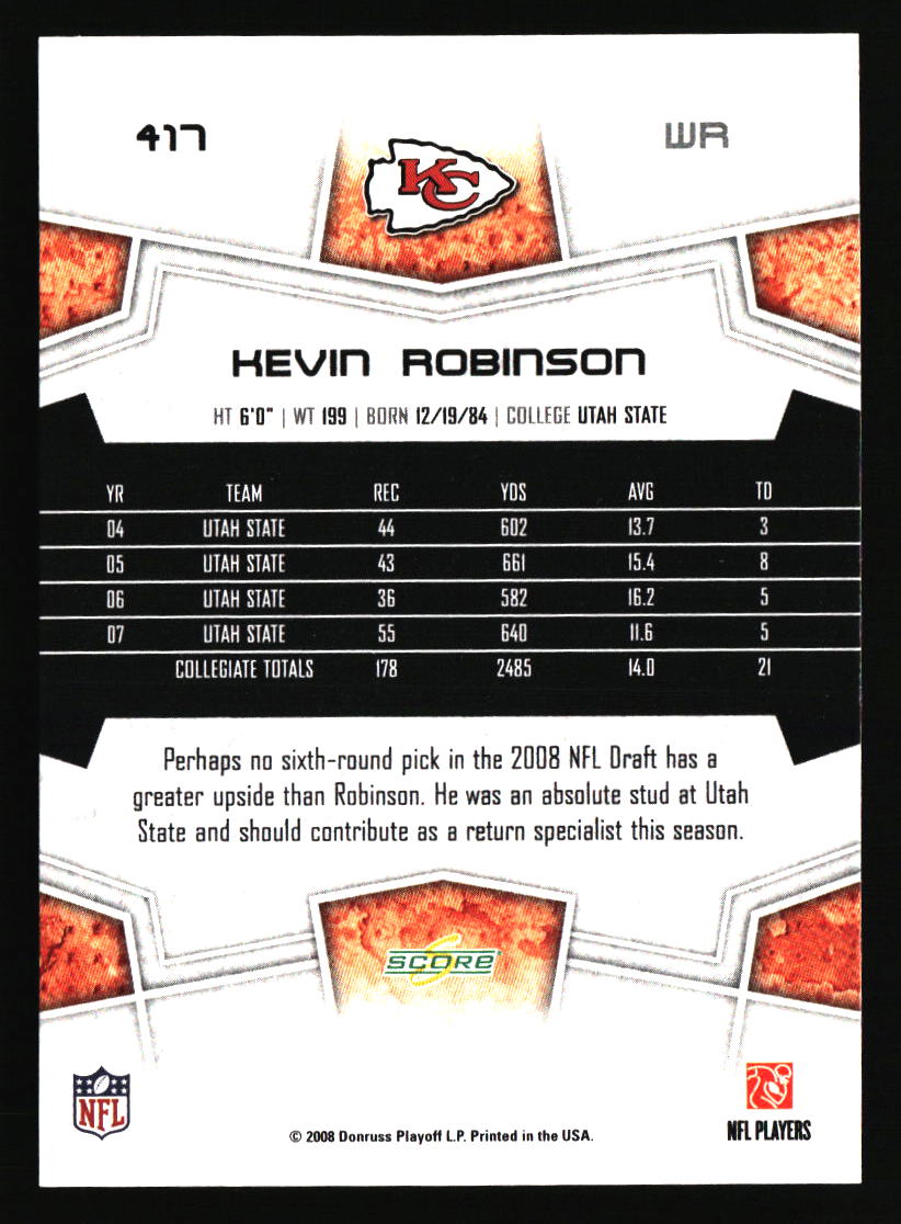 Kansas City Chiefs Football Cards - Choose from 100s Player Qty Discount - Pt 3 - Picture 261 of 493
