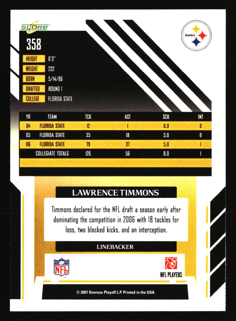 Pittsburgh Steelers Football Cards - Choose from 100s Player Qty Discount - Pt 4 - Picture 353 of 499