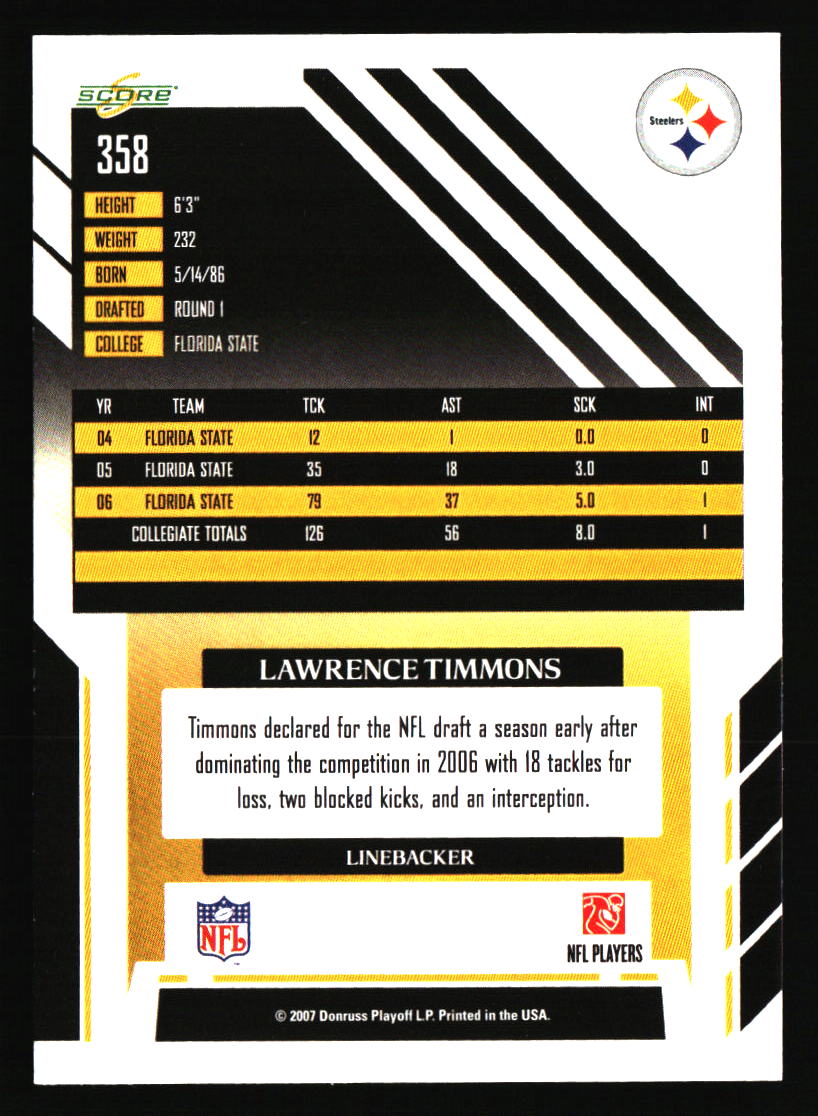 Pittsburgh Steelers Football Cards - Choose from 100s Player Qty Discount - Pt 4 - Picture 355 of 499