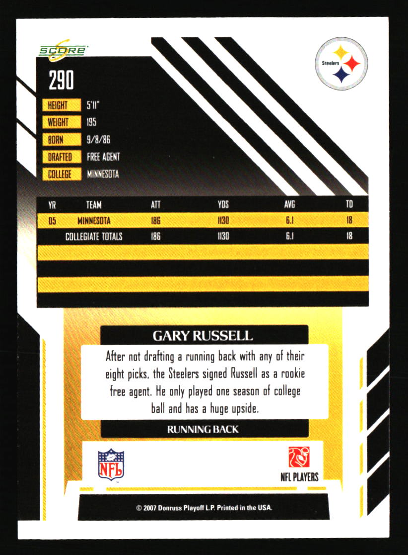 Pittsburgh Steelers Football Cards - Choose from 100s Player Qty Discount - Pt 4 - Picture 357 of 499