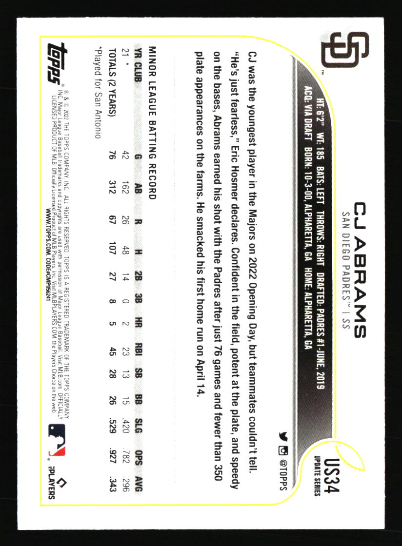 San Diego Padres Baseball Cards - Choose from 100s Quantity Discount Part 1 - Picture 171 of 487