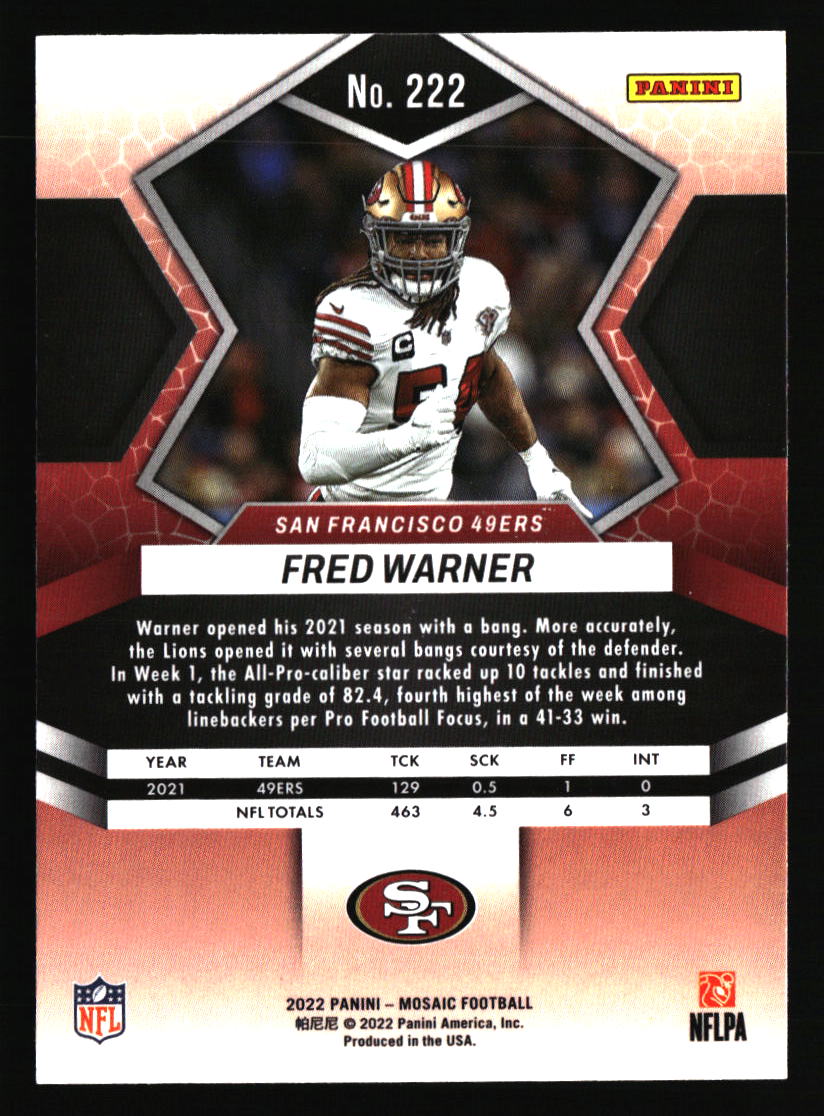 San Francisco 49ers Football Cards - Choose from 100s Player Qty Discount - Pt 4 - Picture 381 of 499