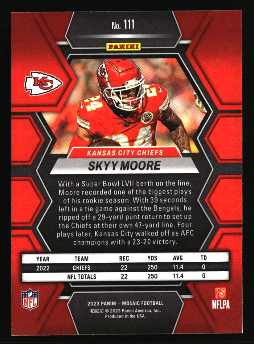 Kansas City Chiefs Football Cards - Choose from 100s Player Qty Discount - Pt 3 - Picture 315 of 493