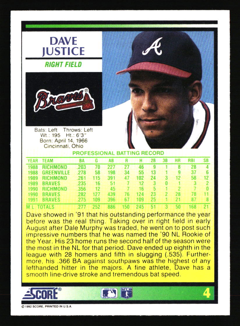 Atlanta Braves Baseball Cards - Choose from 100s Quantity Discount Part 2 - Picture 445 of 491