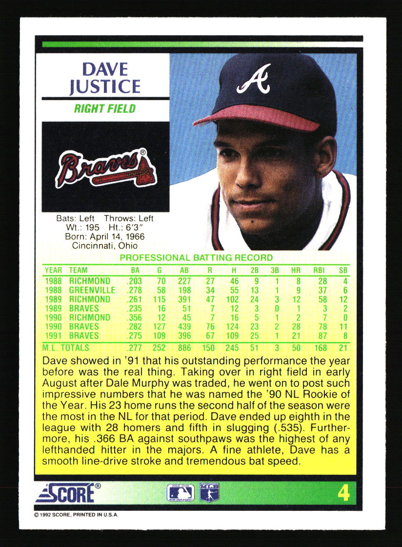 Atlanta Braves Baseball Cards - Choose from 100s Quantity Discount Part 2 - Picture 447 of 491