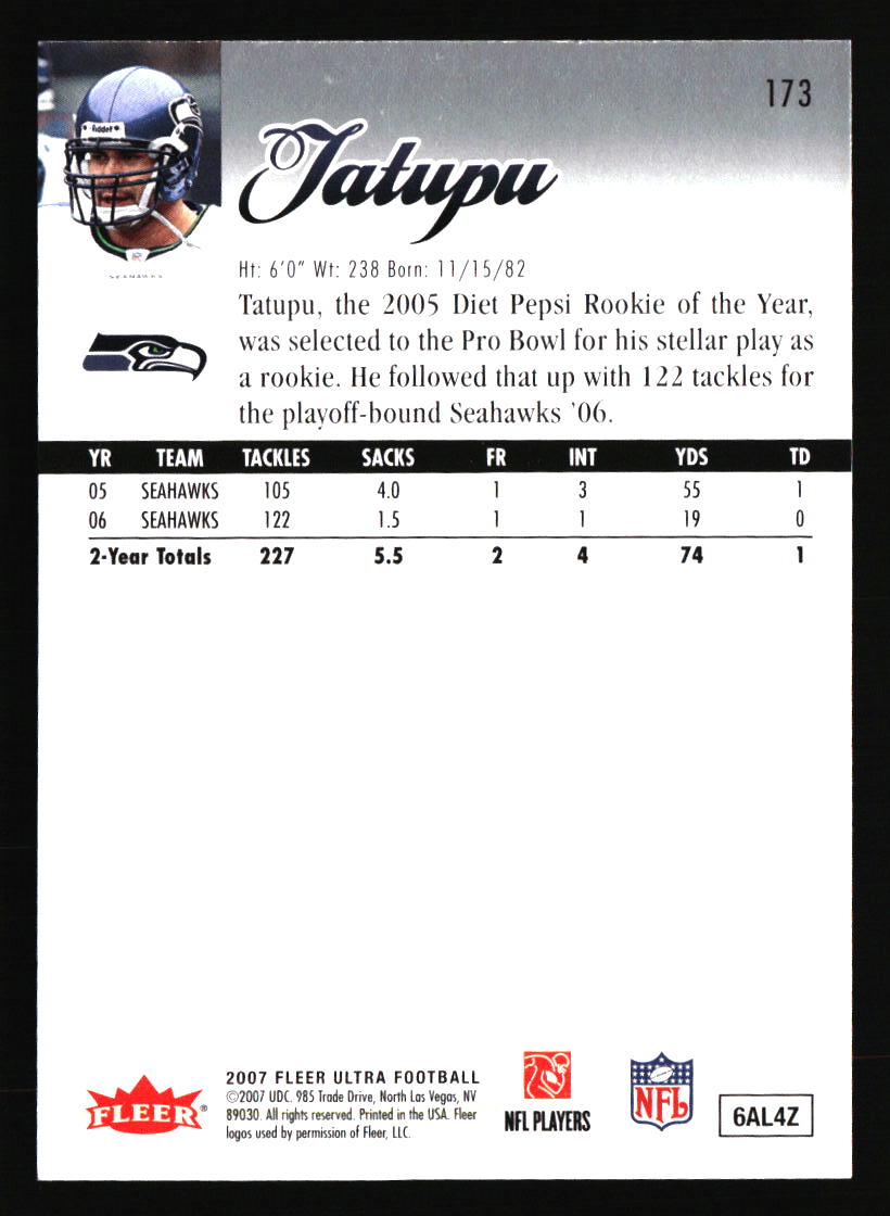 Seattle Seahawks Football Cards - Choose from 100s Player Qty Discount - Part 3 - Picture 31 of 499