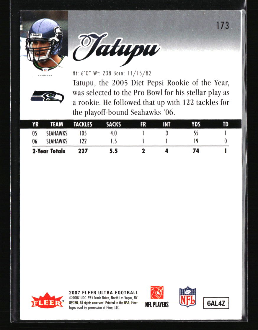 Seattle Seahawks Football Cards - Choose from 100s Player Qty Discount - Part 3 - Picture 119 of 499