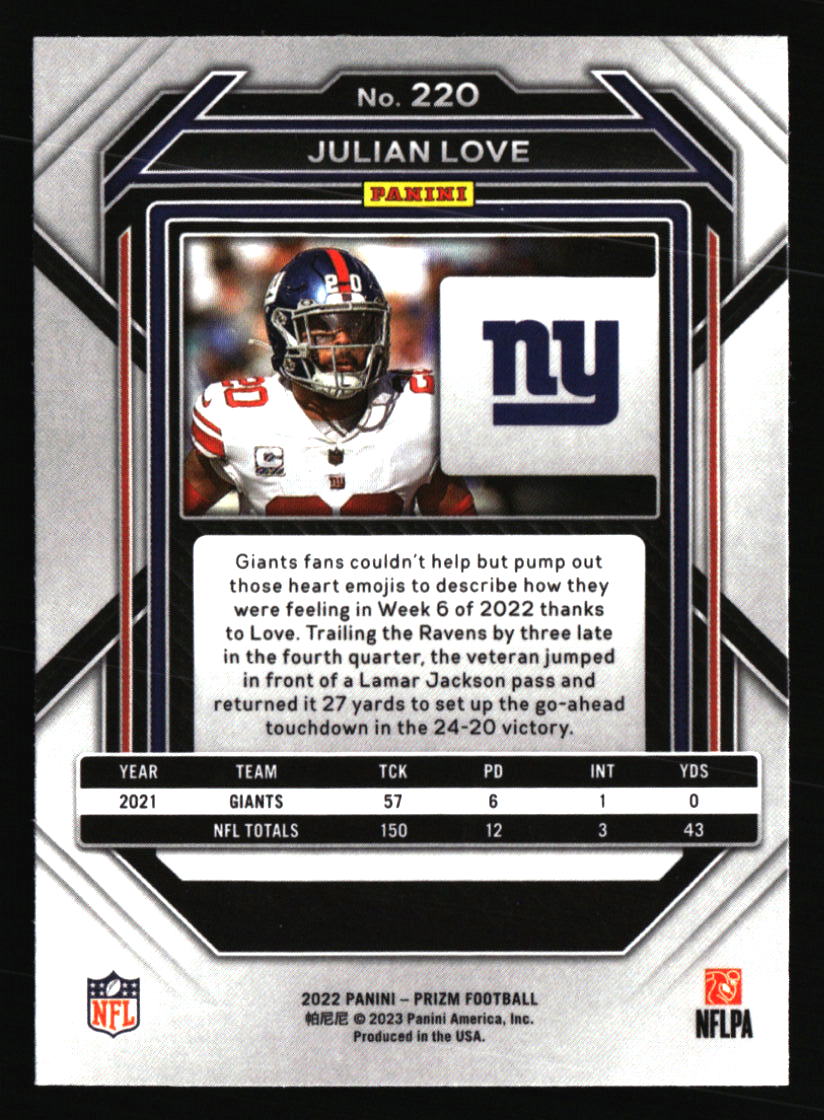 New York Giants Football Cards - Choose from 100s Player Qty Discount - Part 3 - Picture 215 of 499
