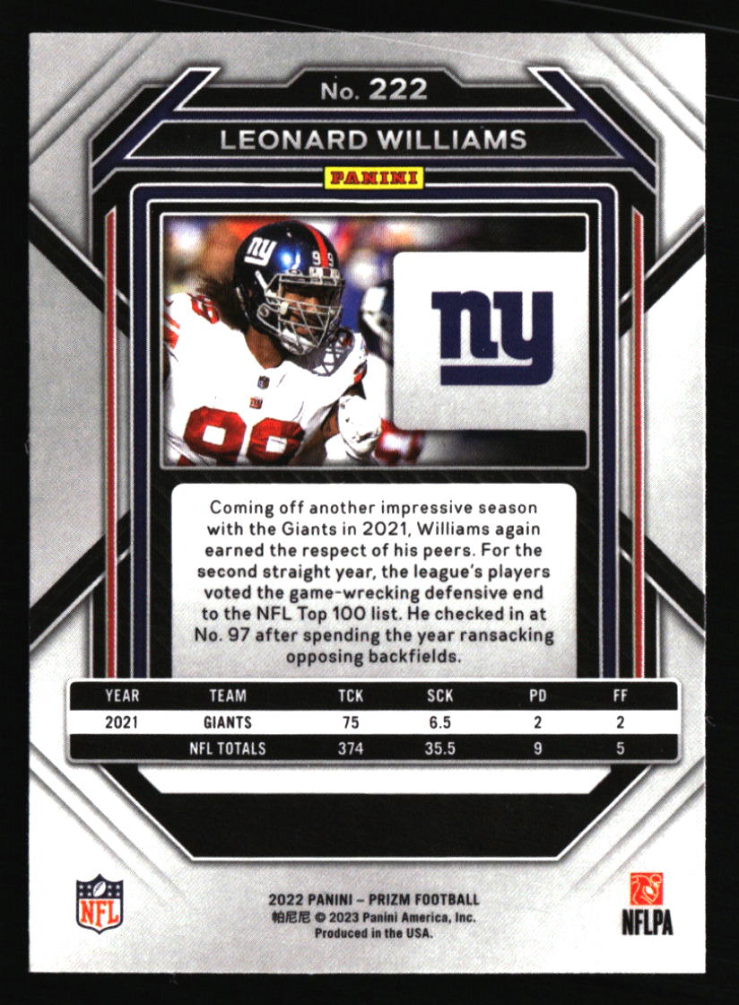 New York Giants Football Cards - Choose from 100s Player Qty Discount - Part 3 - Picture 217 of 499