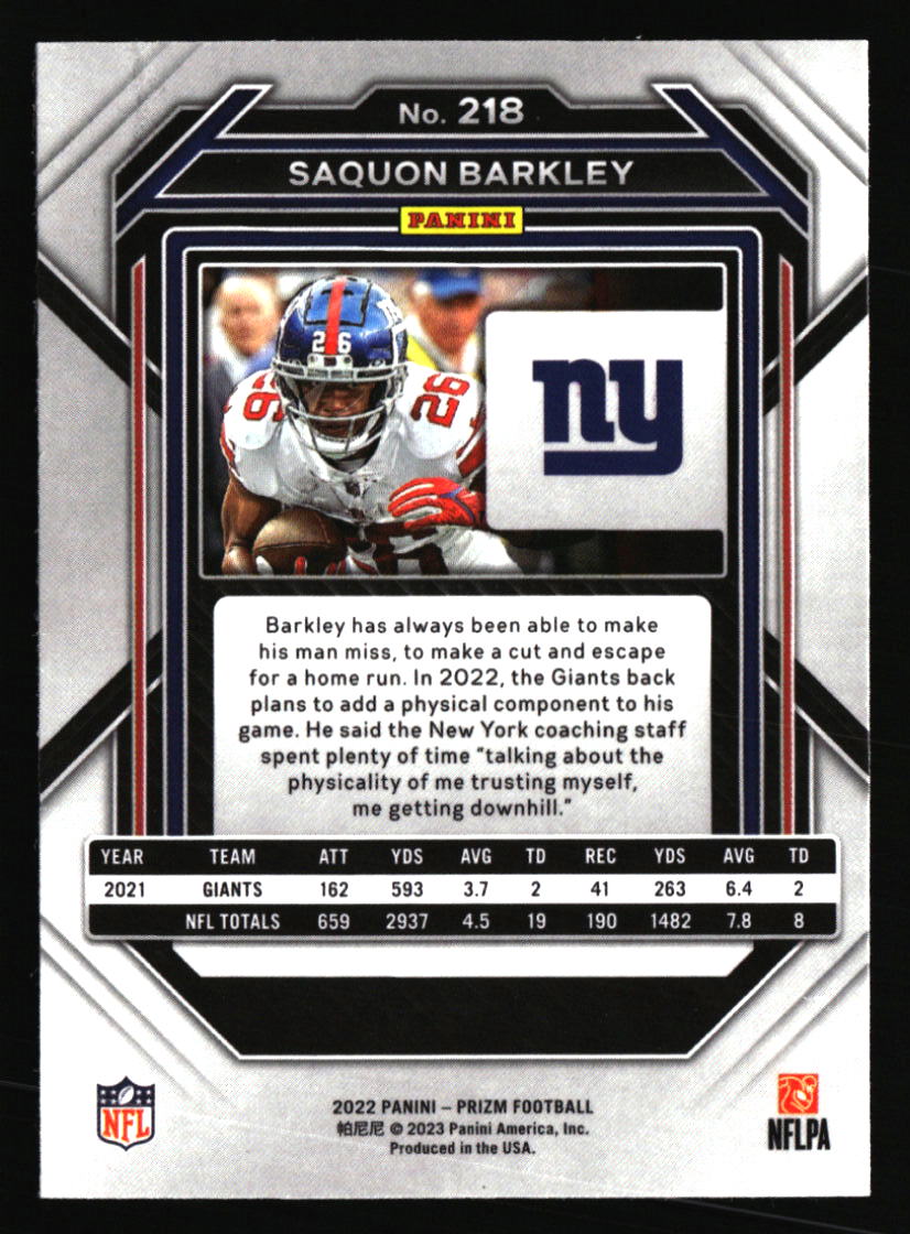 New York Giants Football Cards - Choose from 100s Player Qty Discount - Part 3 - Picture 219 of 499