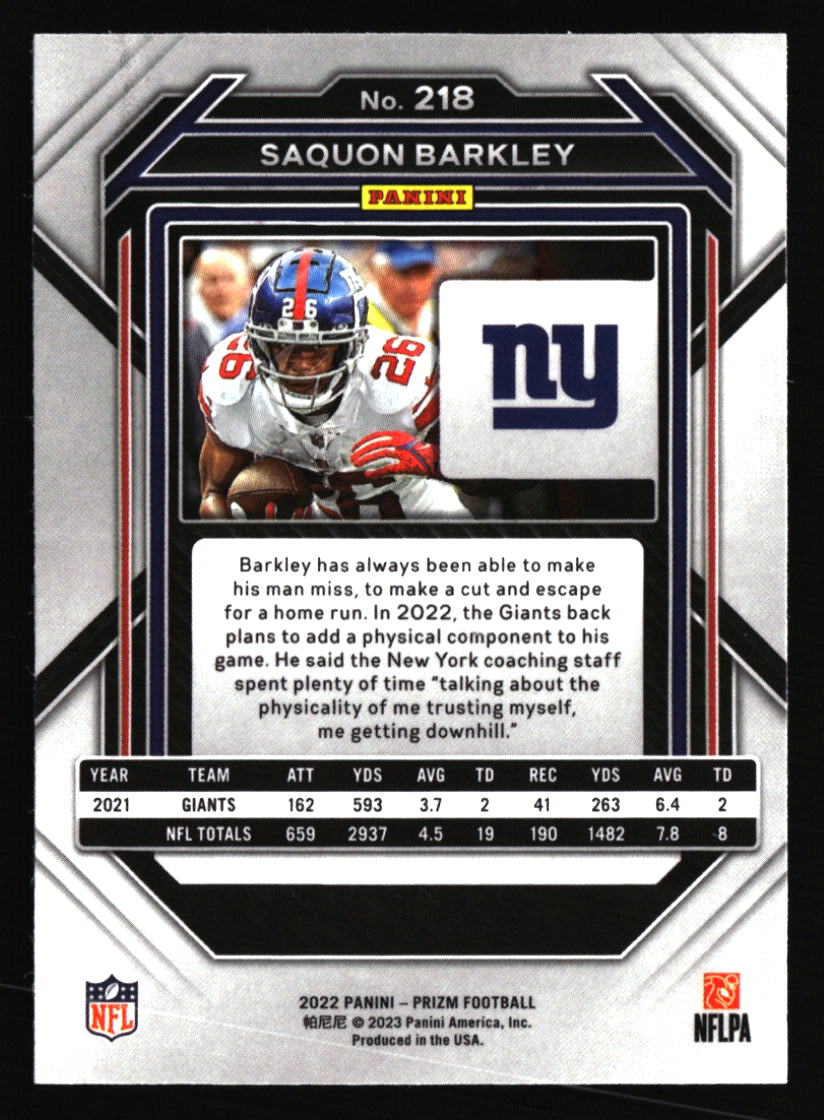 New York Giants Football Cards - Choose from 100s Player Qty Discount - Part 3 - Picture 221 of 499