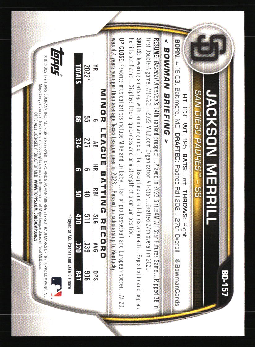 San Diego Padres Baseball Cards - Choose from 100s Quantity Discount Part 1 - Picture 191 of 487