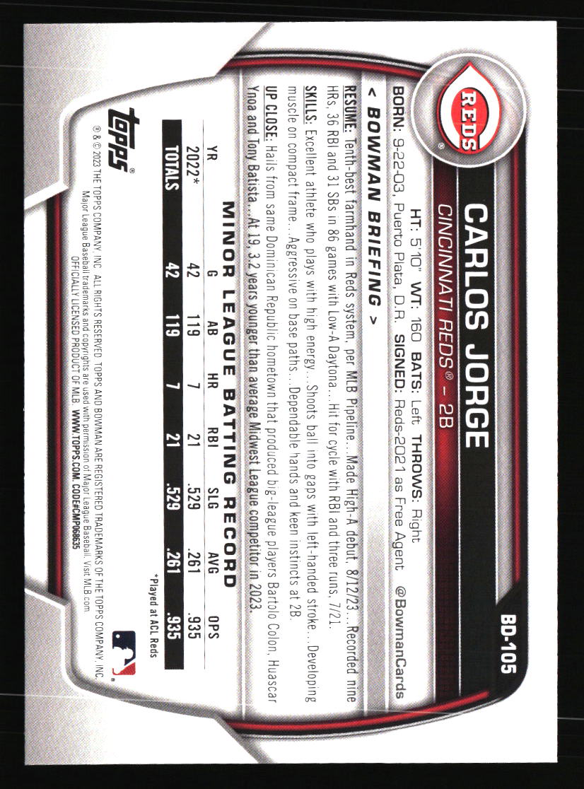 Tarjetas de béisbol de los Rojos de Cincinnati - Elige entre 100 jugadores cantidad descuento - Parte 5 - Imagen 51 de 499