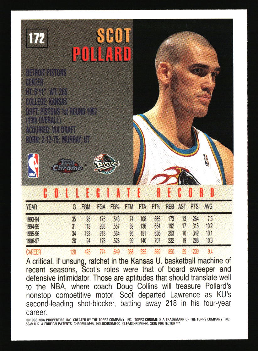 Detroit Pistons Basketball Cards - Choose from 100s Player Qty Discount - Part 1 - Picture 77 of 389