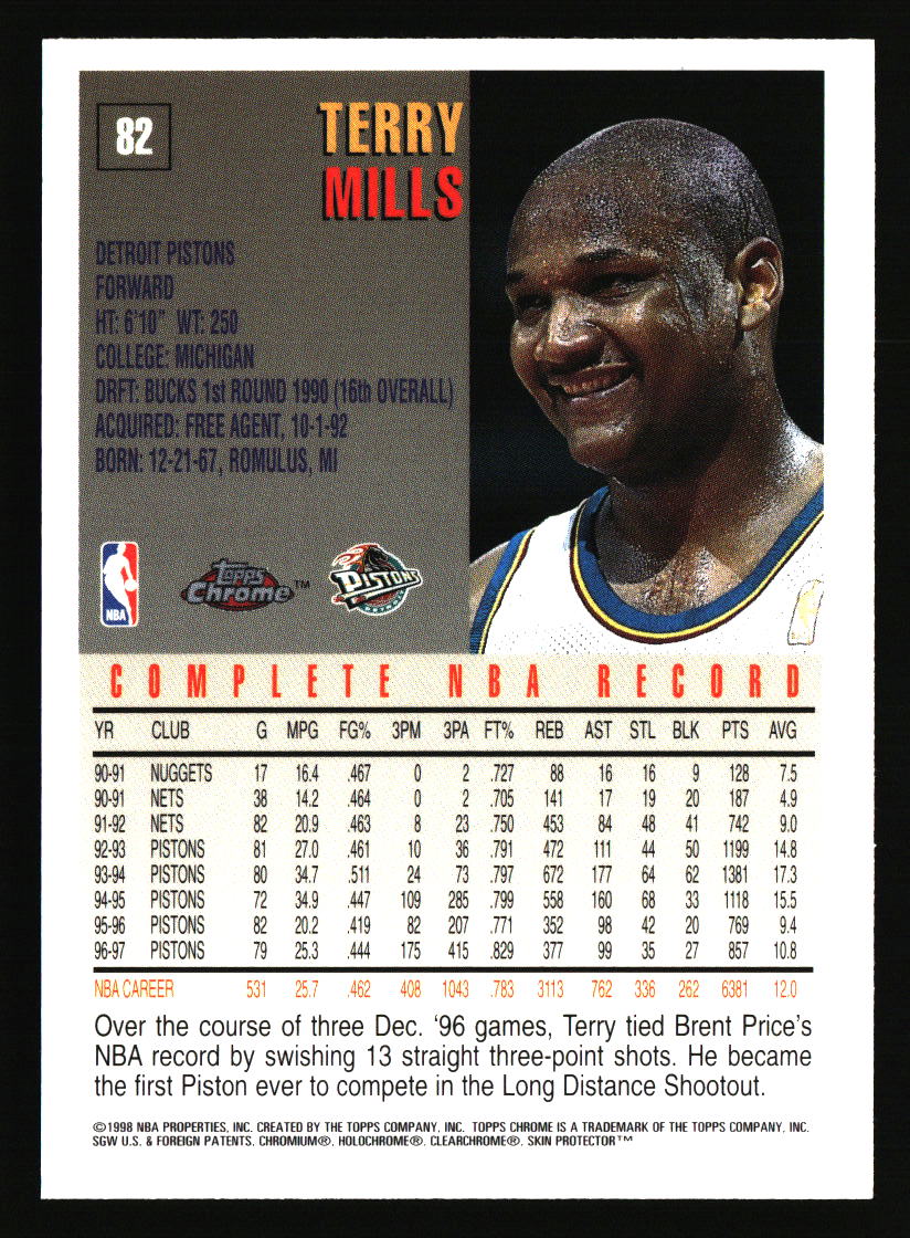 Detroit Pistons Basketball Cards - Choose from 100s Player Qty Discount - Part 1 - Picture 79 of 389