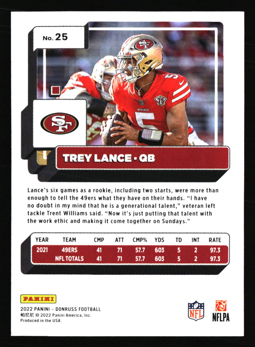 San Francisco 49ers Football Cards - Choose from 100s Player Qty Discount - Pt 4 - Picture 425 of 499