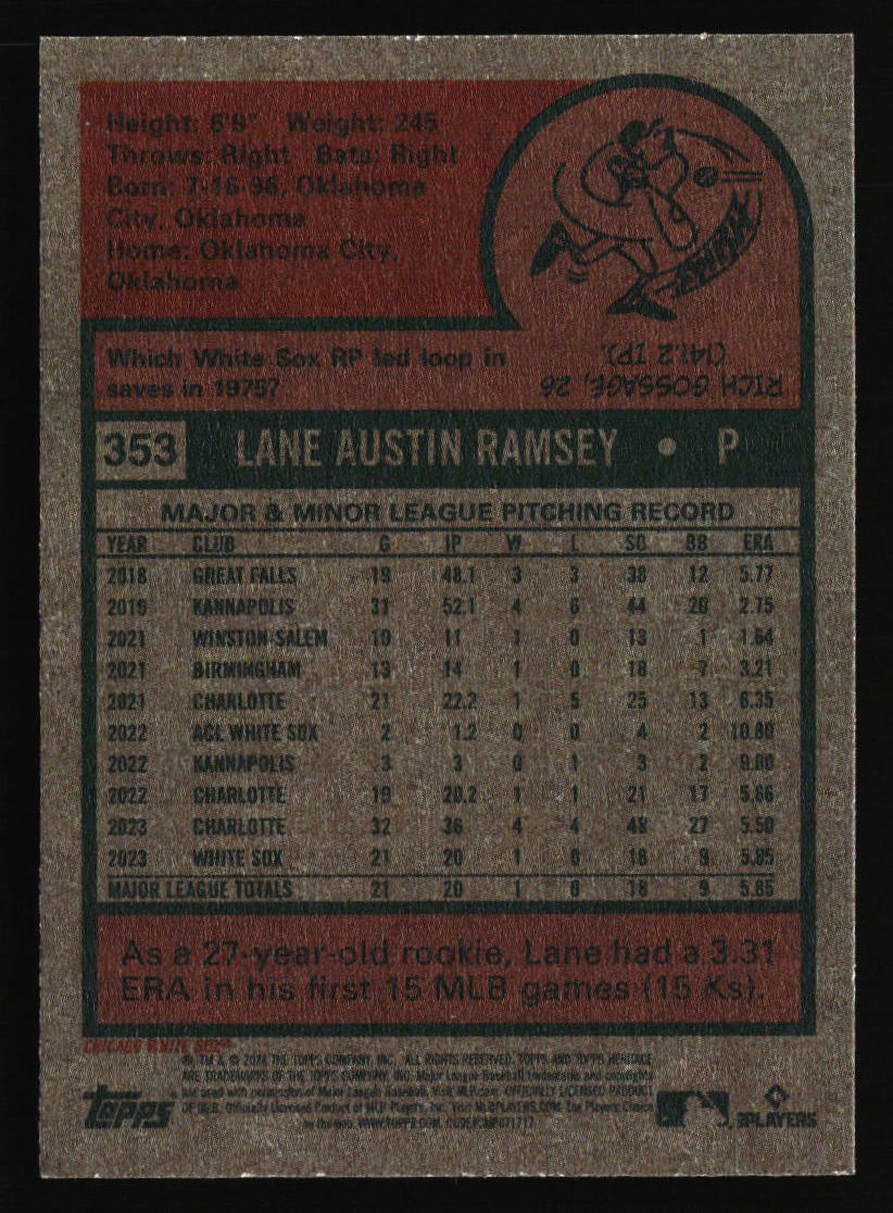 Chicago White Sox Baseball Cards - Choose from 100s Player Qty Discount - Part 1 - Picture 363 of 497