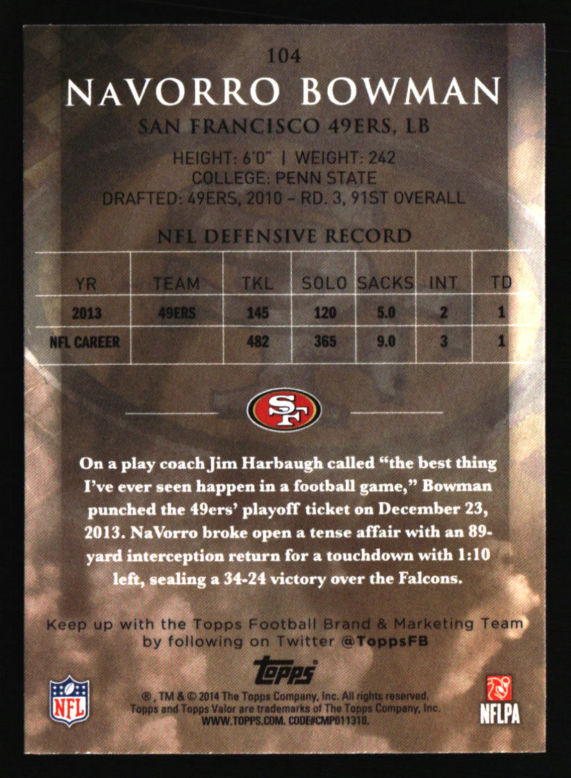 San Francisco 49ers Football Cards - Choose from 100s Player Qty Discount - Pt 4 - Picture 447 of 499