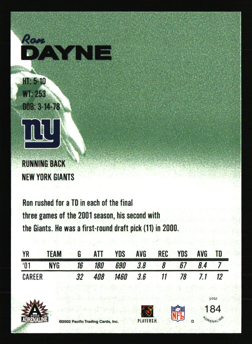 New York Giants Football Cards - Choose from 100s Player Qty Discount - Part 3 - Picture 317 of 499