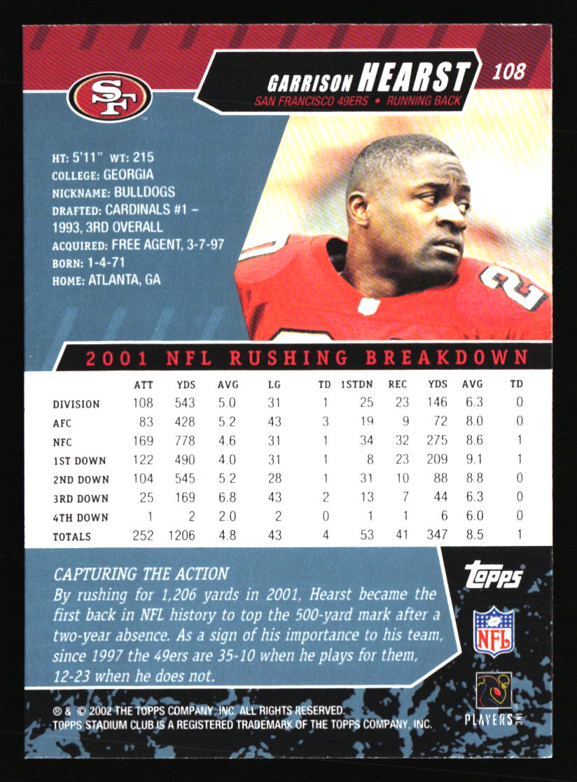 San Francisco 49ers Football Cards - Choose from 100s Player Qty Discount - Pt 4 - Picture 491 of 499