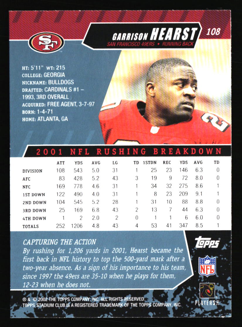 San Francisco 49ers Football Cards - Choose from 100s Player Qty Discount - Pt 4 - Picture 499 of 499