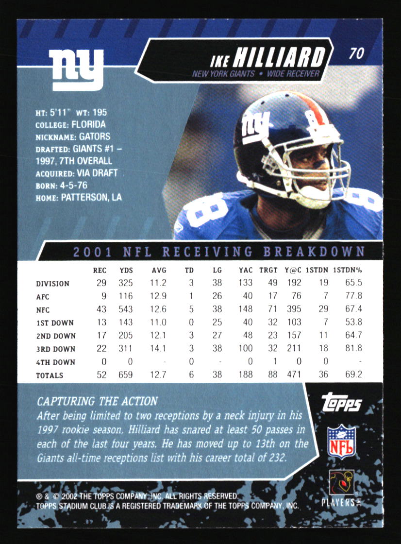 New York Giants Football Cards - Choose from 100s Player Qty Discount - Part 3 - Picture 353 of 499