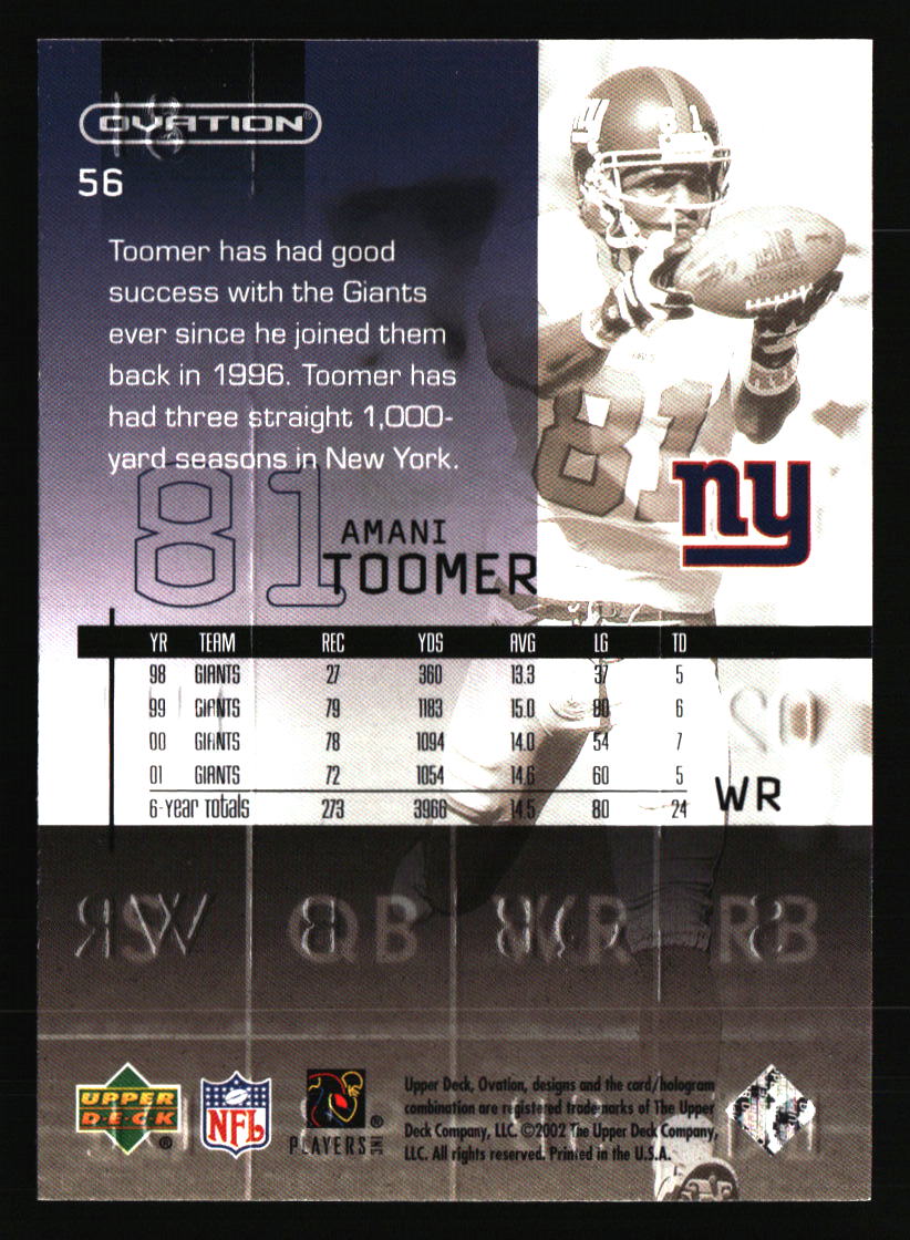 New York Giants Football Cards - Choose from 100s Player Qty Discount - Part 3 - Picture 397 of 499