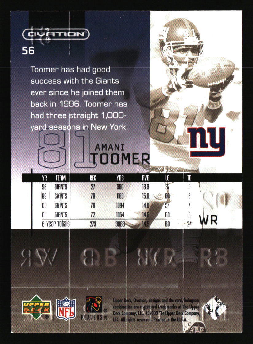 New York Giants Football Cards - Choose from 100s Player Qty Discount - Part 3 - Picture 401 of 499
