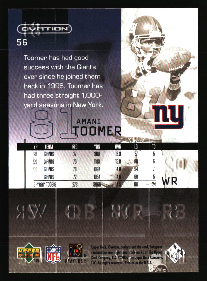 New York Giants Football Cards - Choose from 100s Player Qty Discount - Part 3 - Picture 403 of 499