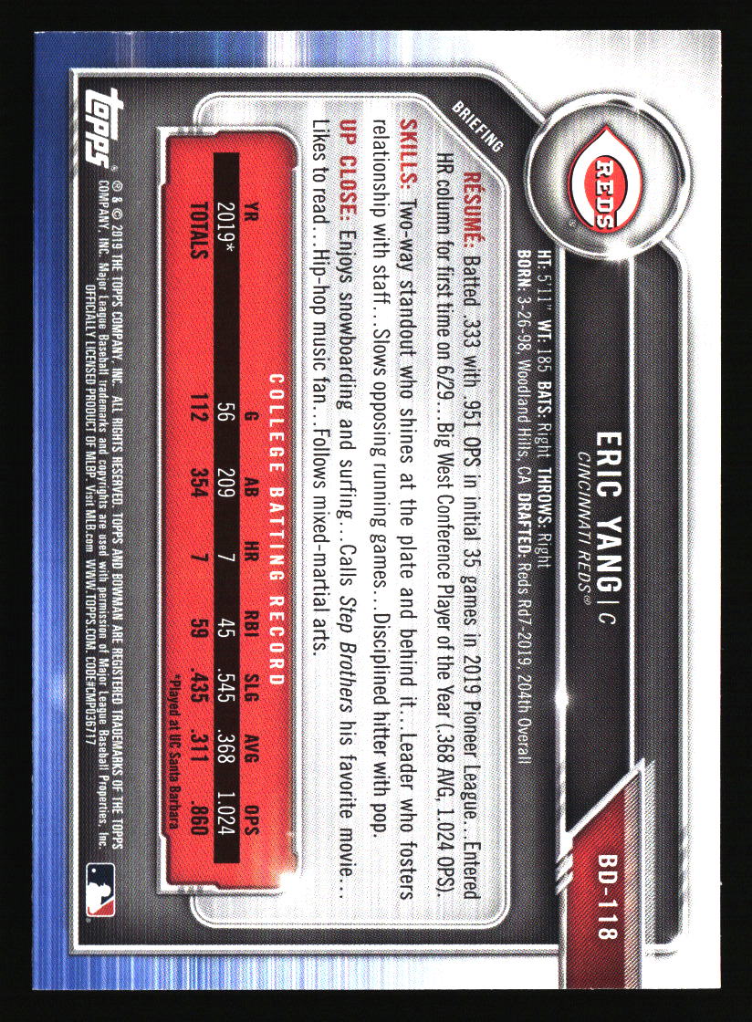Tarjetas de béisbol de los Rojos de Cincinnati - Elige entre 100 jugadores cantidad descuento - Parte 5 - Imagen 79 de 499