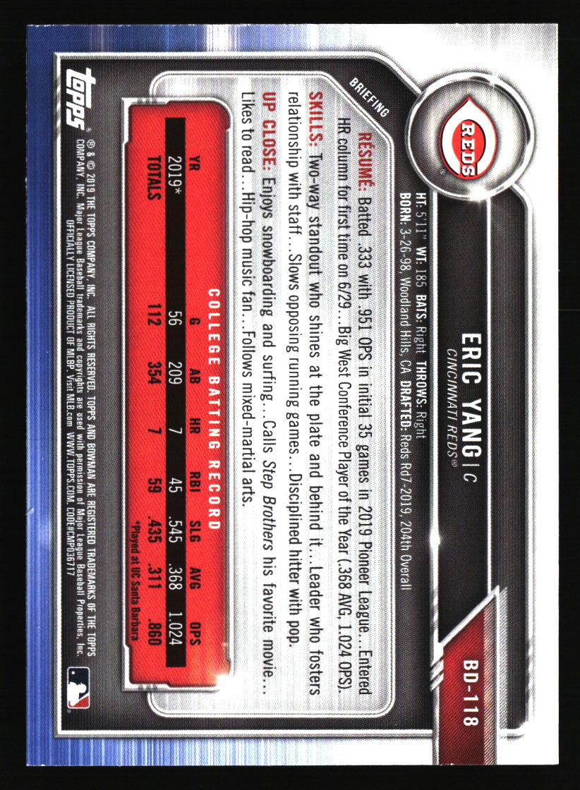 Tarjetas de béisbol de los Rojos de Cincinnati - Elige entre 100 jugadores cantidad descuento - Parte 5 - Imagen 85 de 499