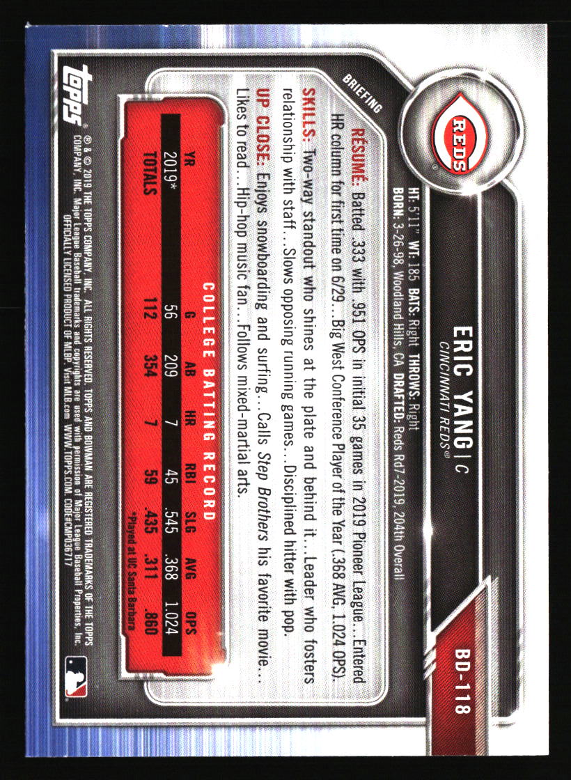 Tarjetas de béisbol de los Rojos de Cincinnati - Elige entre 100 jugadores cantidad descuento - Parte 5 - Imagen 87 de 499